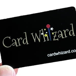 Card Whizard Branded Card - Black