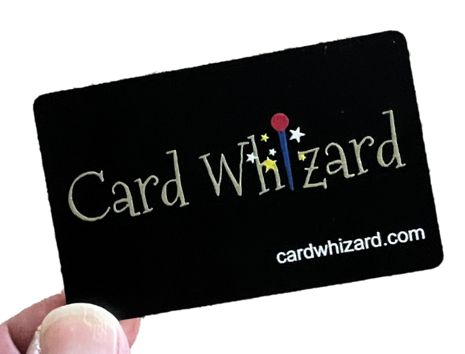 Card Whizard Branded Card - Black