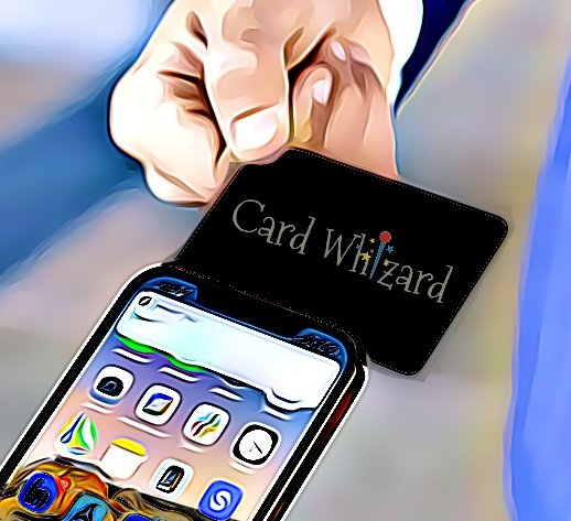 Card Whizard Branded Card - Black - Image 2